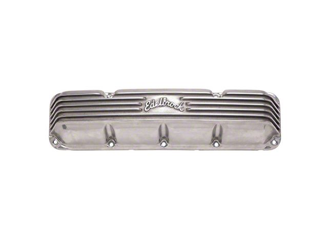 Edelbrock Classic Series Valve Covers; Polished (73-81 5.0L Jeep CJ5 & CJ7)